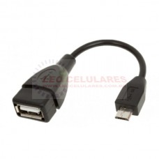 CABO OTG 2.0 PARA CELULARES COM ENTRADA MICRO USB